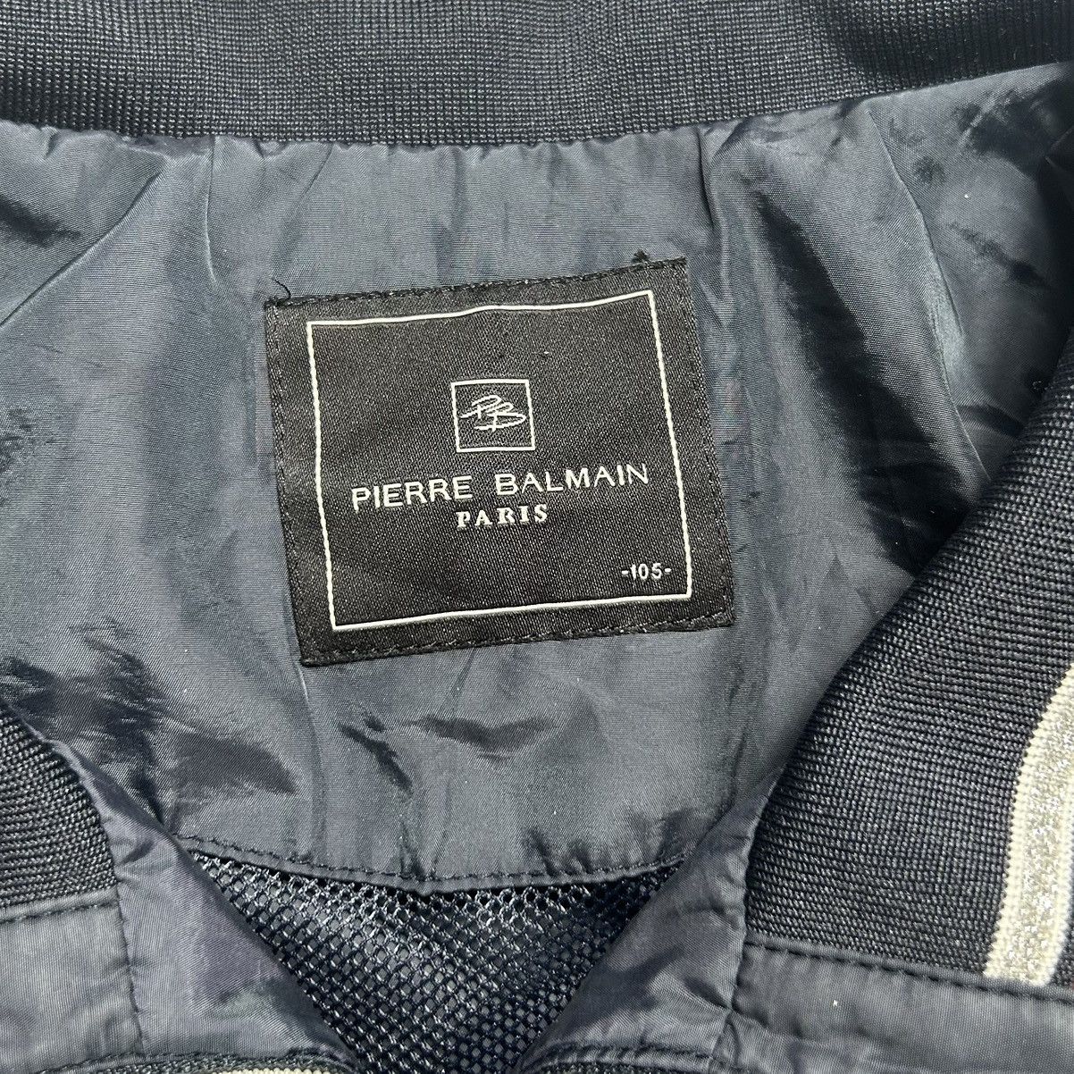 Pierre Balmain Pierre Balmain Embroidered Logo Jacket Size L / US 10 / IT 46 - 7 Thumbnail