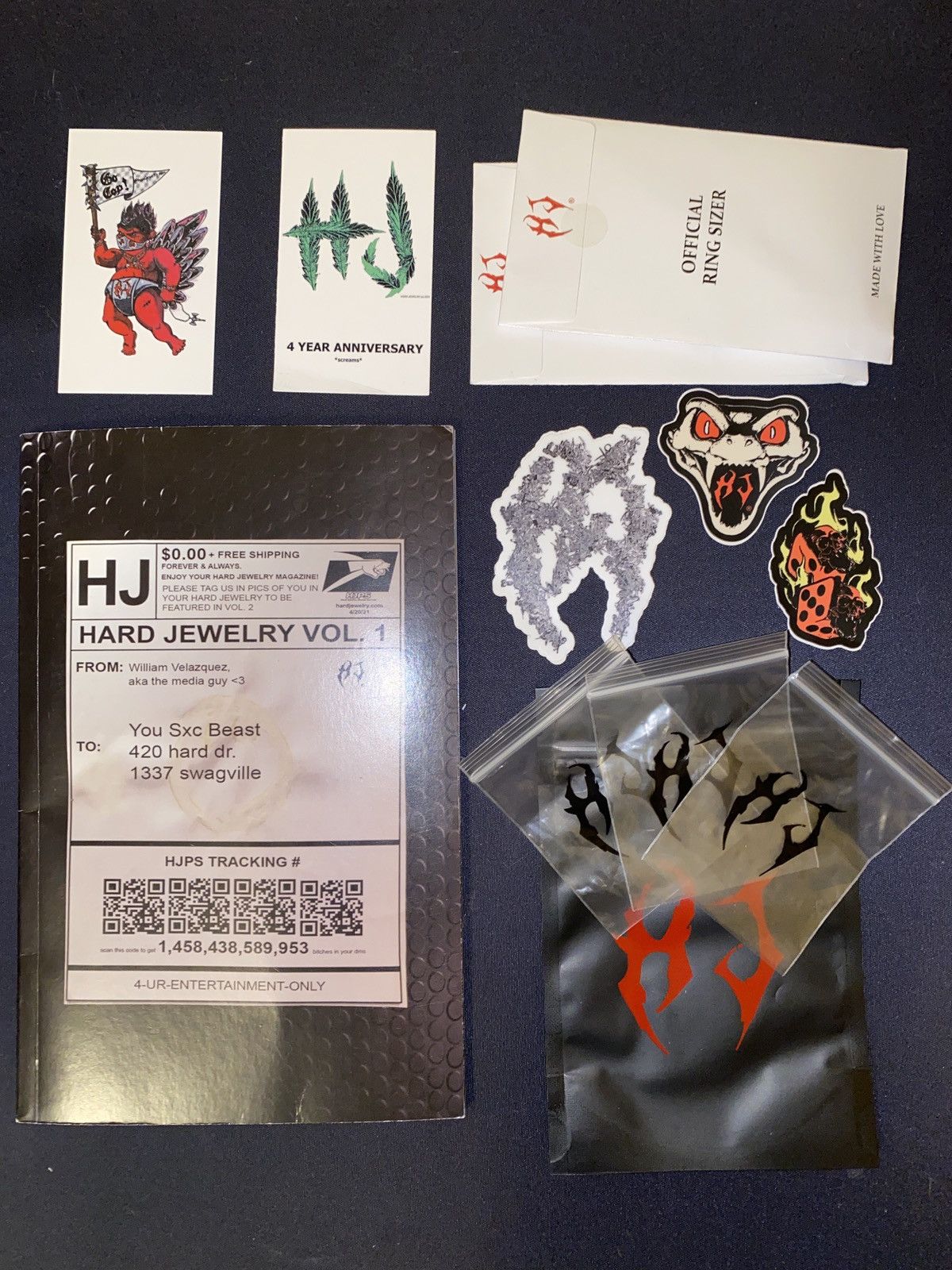 Other Hard Jewelry Book Stickers Size ONE SIZE - 1 Thumbnail