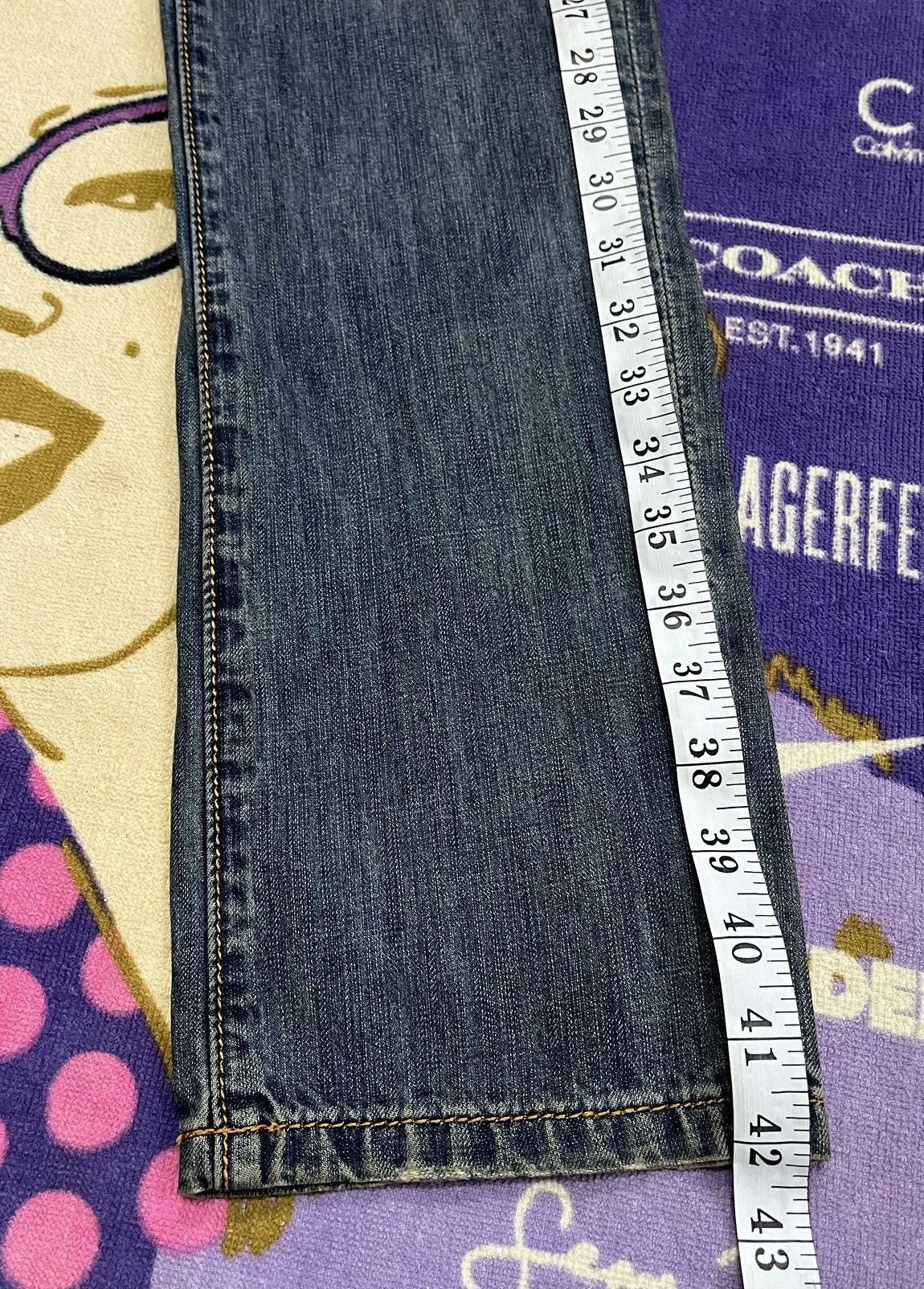 Philipp Plein ROEN x PHILIPP PLEIN Distressed Denim x Skulls Size US 30 / EU 46 - 18 Thumbnail