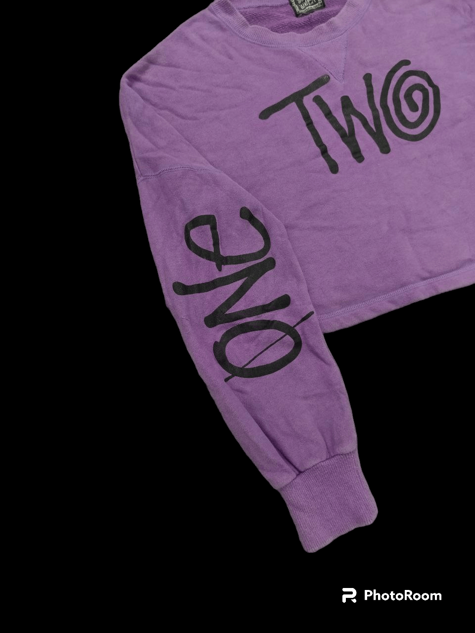 Stussy SUN FADED STUSSY CROPPED BAGGY SWEATSHIRT Size M / US 6-8 / IT 42-44 - 5 Thumbnail