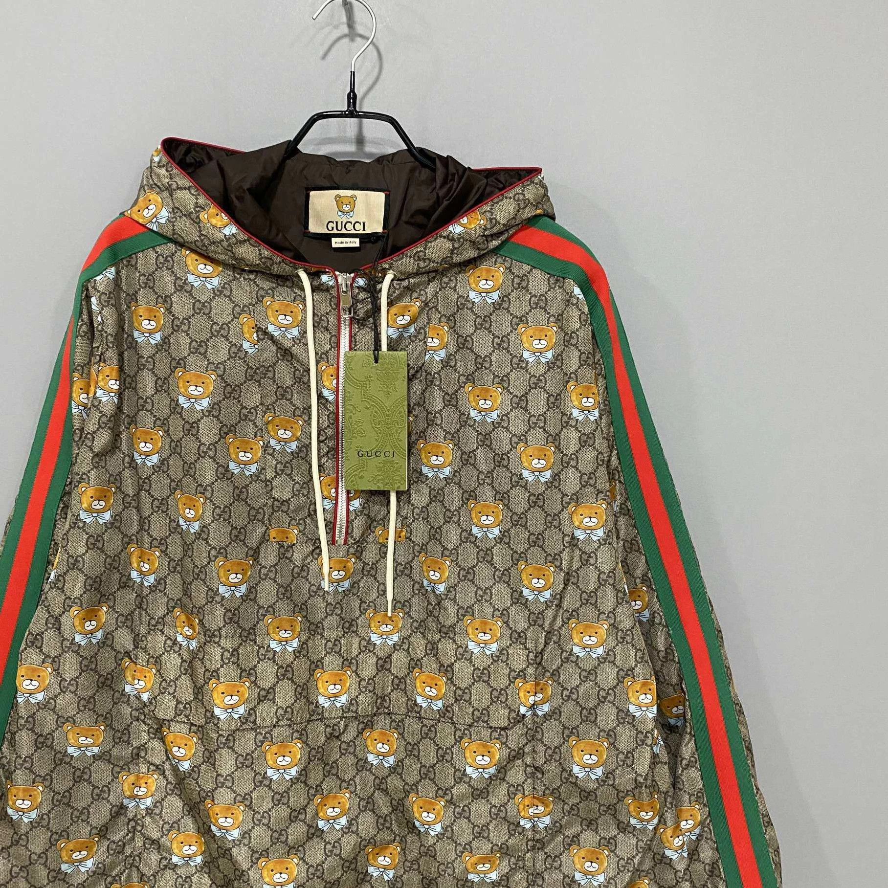Gucci GUCCI x Bear Half-Zip Hoodie Size 42 Size M / US 6-8 / IT 42-44 - 2 Thumbnail