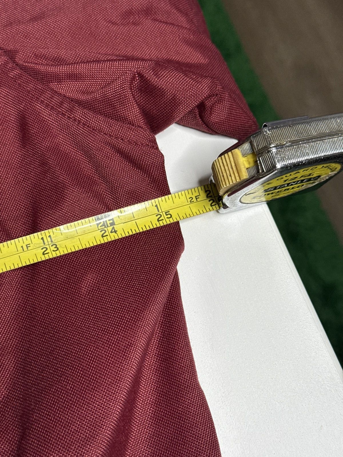 Nike VINTAGE Y2K Nike Heavy Stadium Jacket “Burgundy” [L] PREOWNE Size US L / EU 52-54 / 3 - 9 Thumbnail