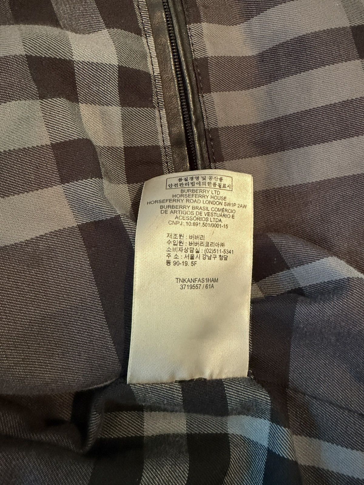 Burberry Burberry Leather Moto Jacket Size US L / EU 52-54 / 3 - 7 Thumbnail