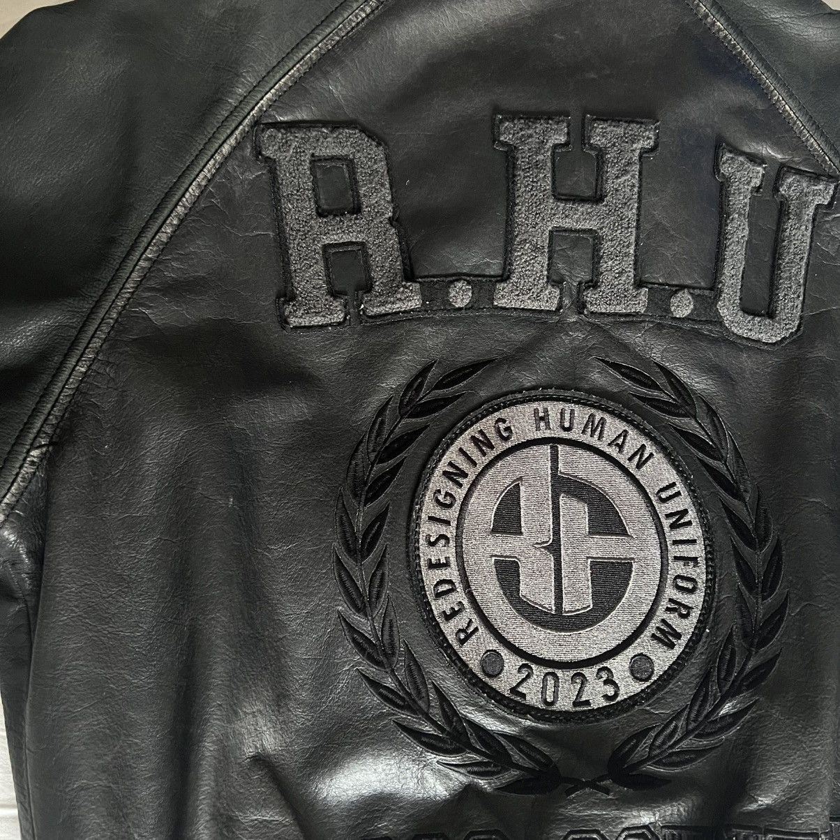 Rhude Rhude x Zara Leather Vintage Varsity Jacket Size US M / EU 48-50 / 2 - 6 Thumbnail