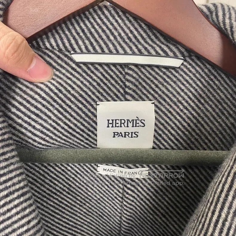 Hermes Hermes Wool coat, 100% wool Size XXS / US 00 / IT 34 - 3 Thumbnail