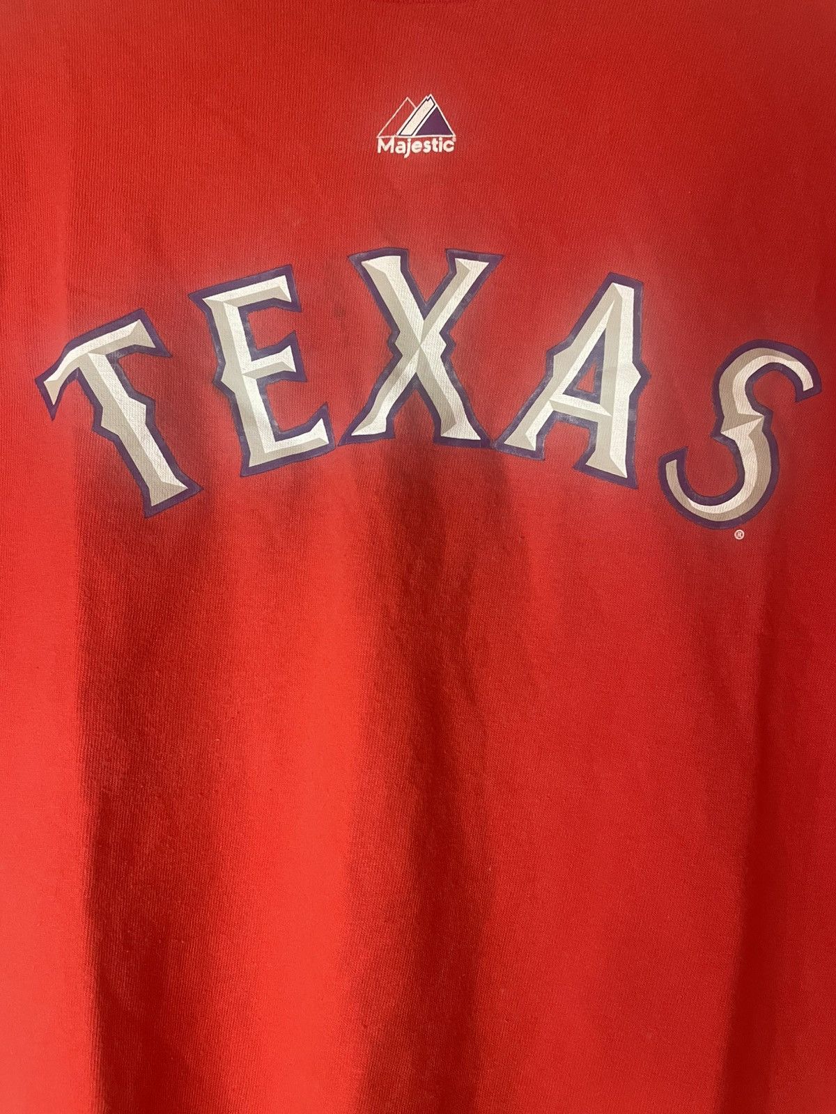 MLB Vintage Texas Rangers Baseball Tee x Majestic Size US M / EU 48-50 / 2 - 4 Thumbnail