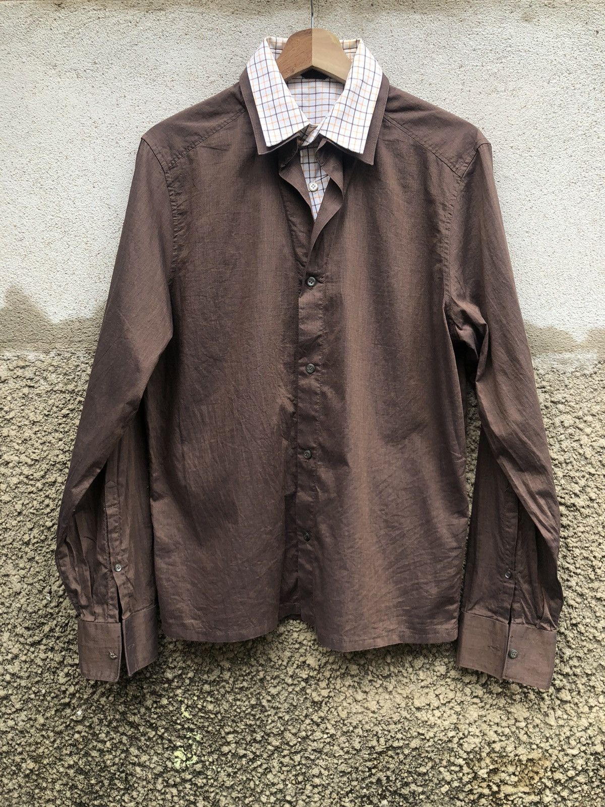 Neil Barrett Neil Barrett Double-Collar Shirts Size US S / EU 44-46 / 1 - 1 Thumbnail