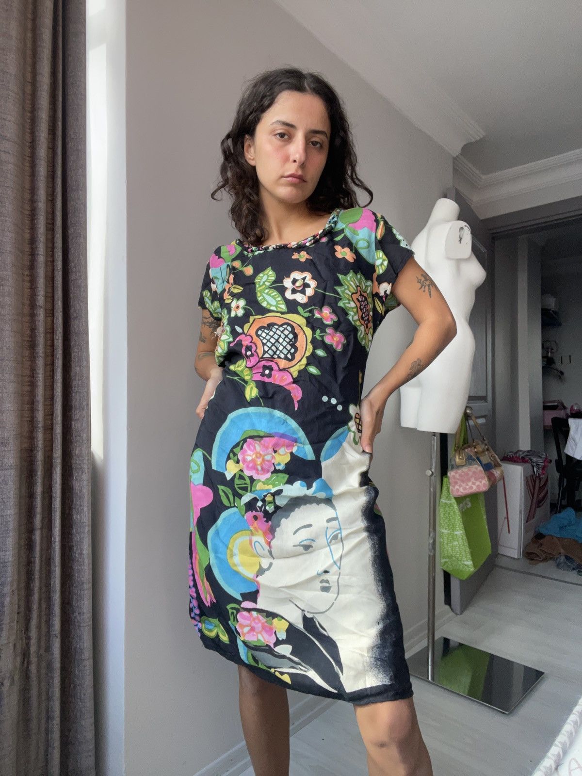 Desigual Desigual dress Size L / US 10 / IT 46 - 2 Thumbnail