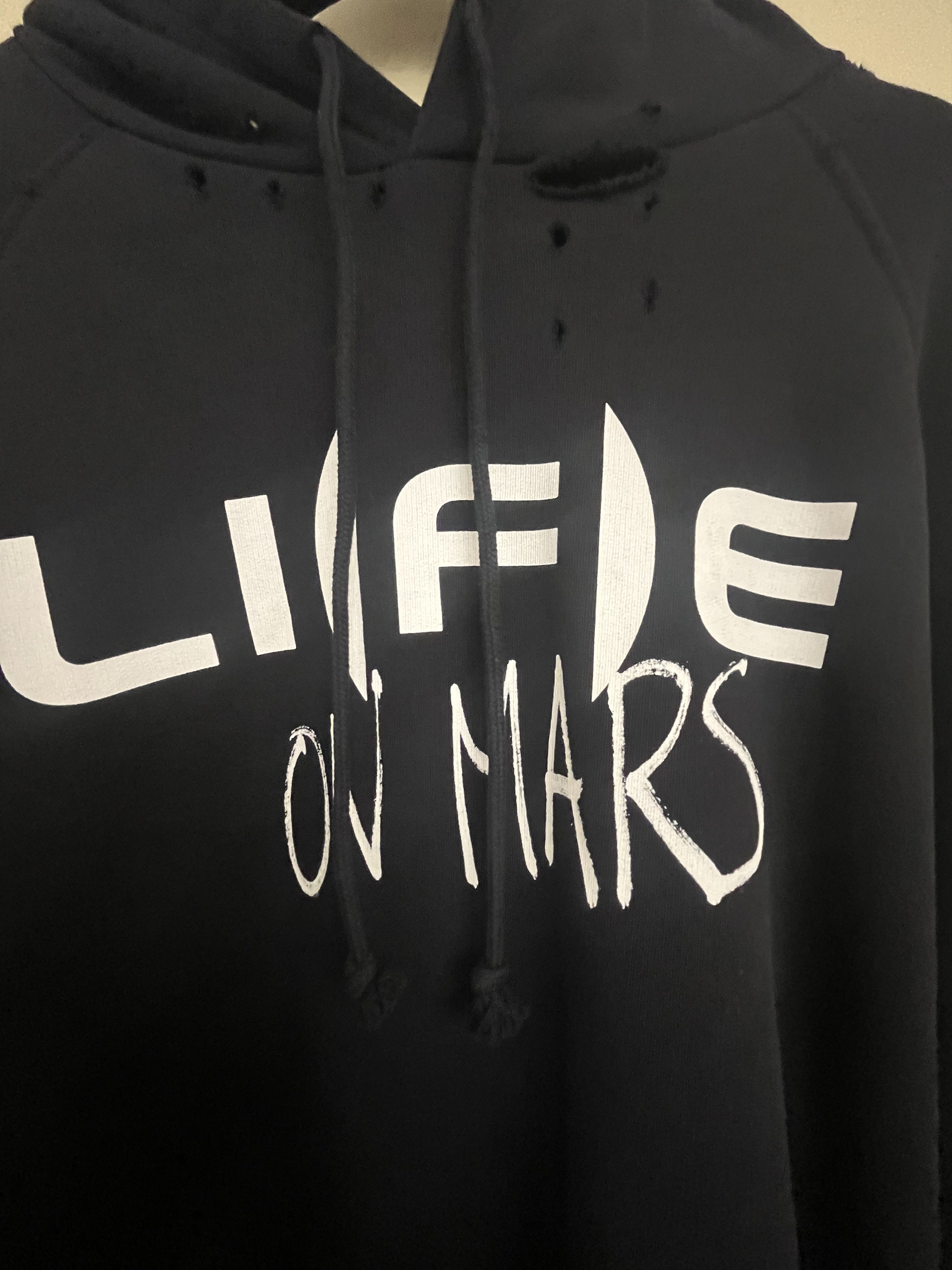 Raf Simons Raf Simons “Life on Mars” Printed Hoodie – Size S Oversized Size US S / EU 44-46 / 1 - 4 Thumbnail