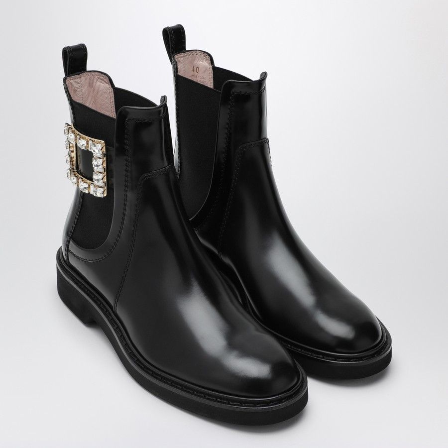 Roger Vivier o1d2blof0924 Boots in Black Size US 7 / IT 37 - 2 Thumbnail