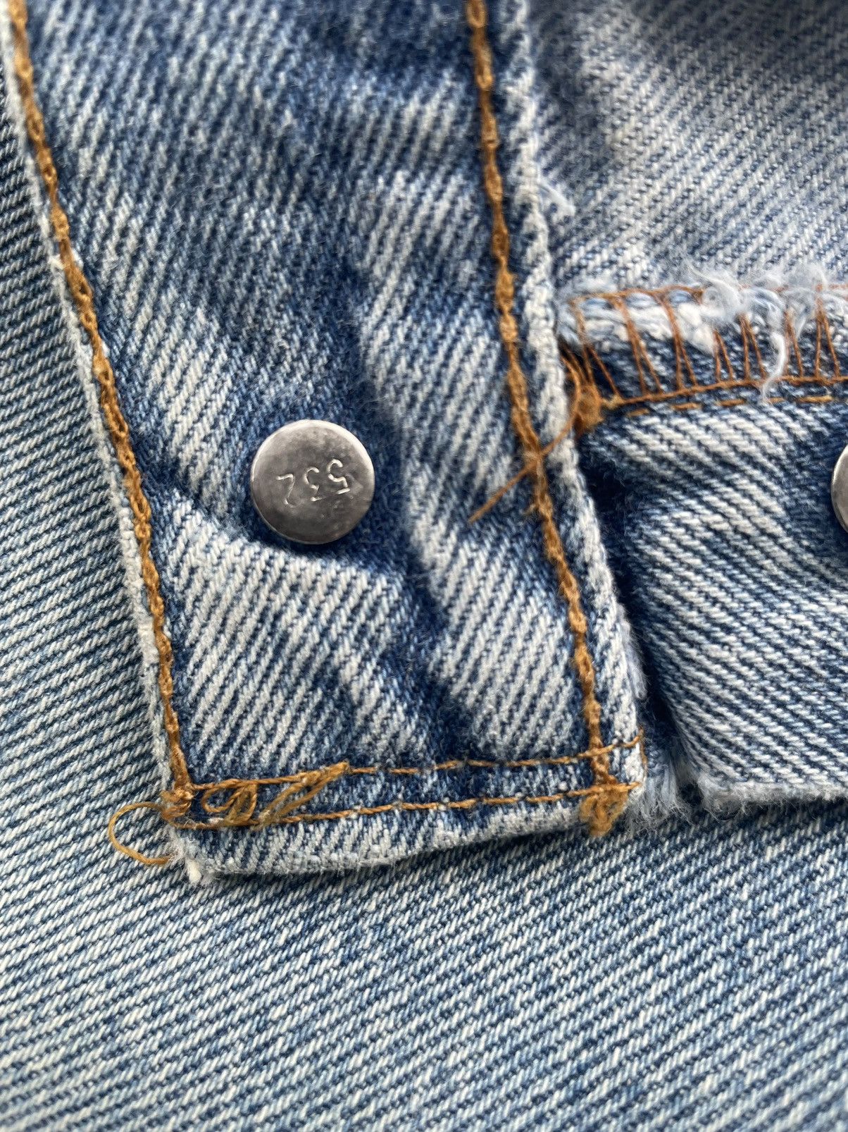 Levi's Vintage 1992 Levis 501 e Usa Denim Size US 32 / EU 48 - 14 Thumbnail