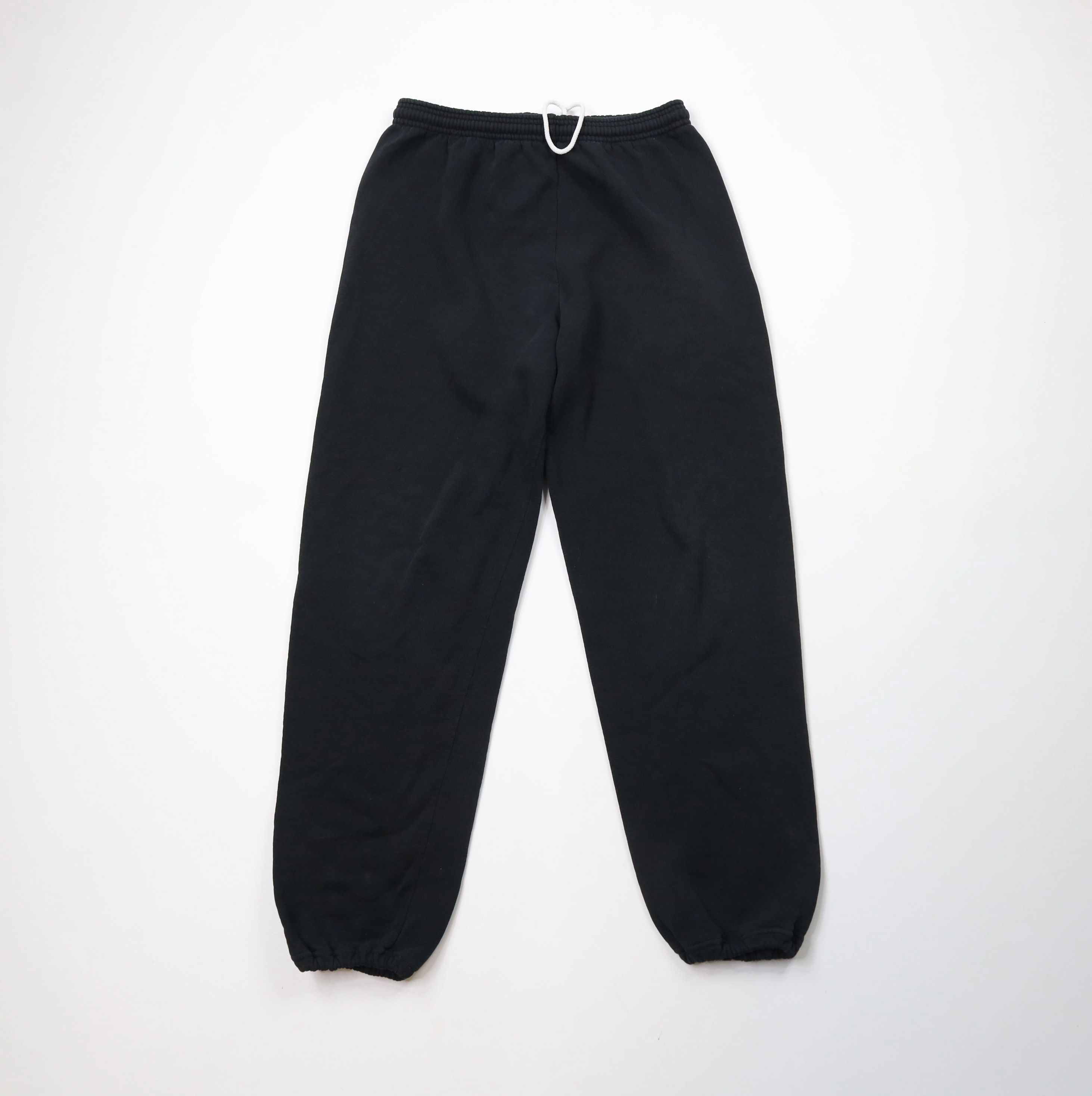 Vintage Vintage 90s Streetwear Blank Sweatpants Joggers Black USA Size US 36 / EU 52 - 1 Thumbnail