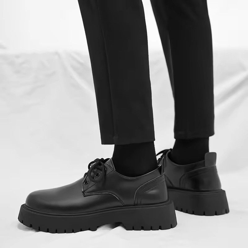 Japanese Brand Kawakami x Saori Trendy Black Platform Shoes Size US 6.5 / EU 39-40 - 7 Thumbnail