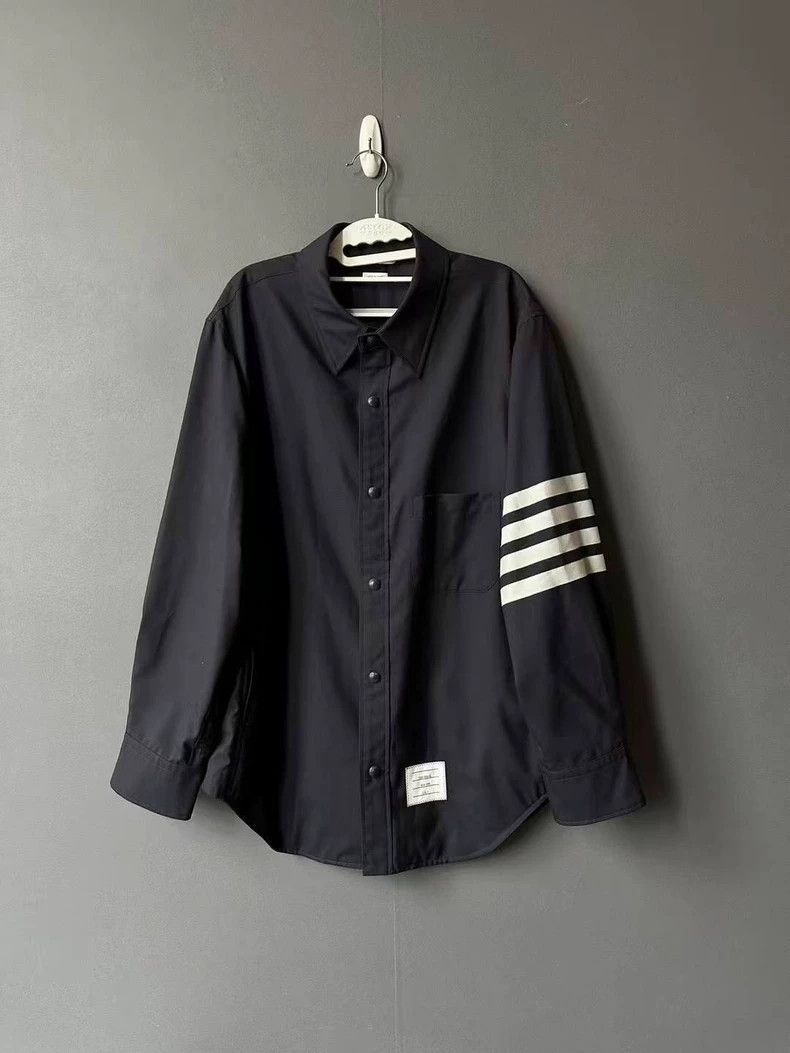 Thom Browne Thom Browne A wool cardigan jacket Size US L / EU 52-54 / 3 - 1 Thumbnail