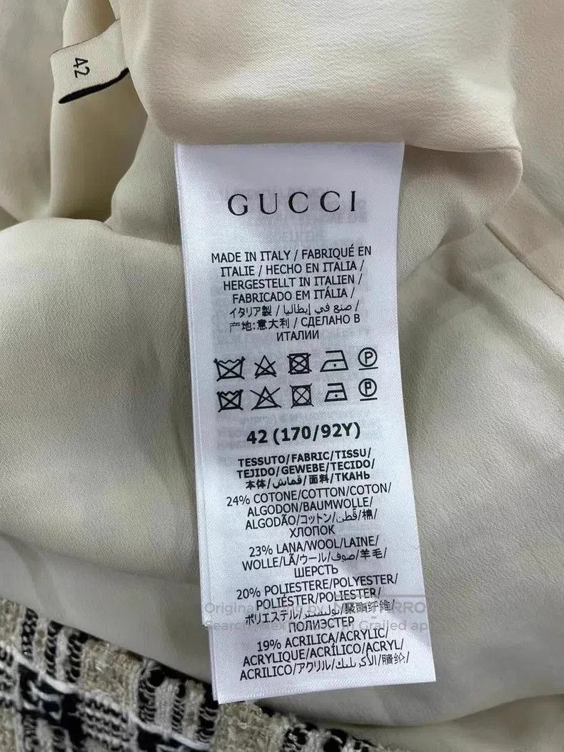 Gucci Gucci Knitted plaid tie-around dress Size M / US 6-8 / IT 42-44 - 5 Thumbnail