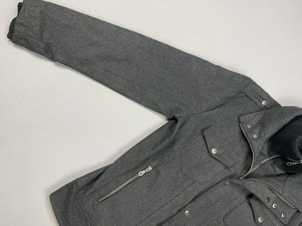 semanticdesign Semantic Design Mac Hope Double Zipper Wool Jacket Size US L / EU 52-54 / 3 - 4 Thumbnail