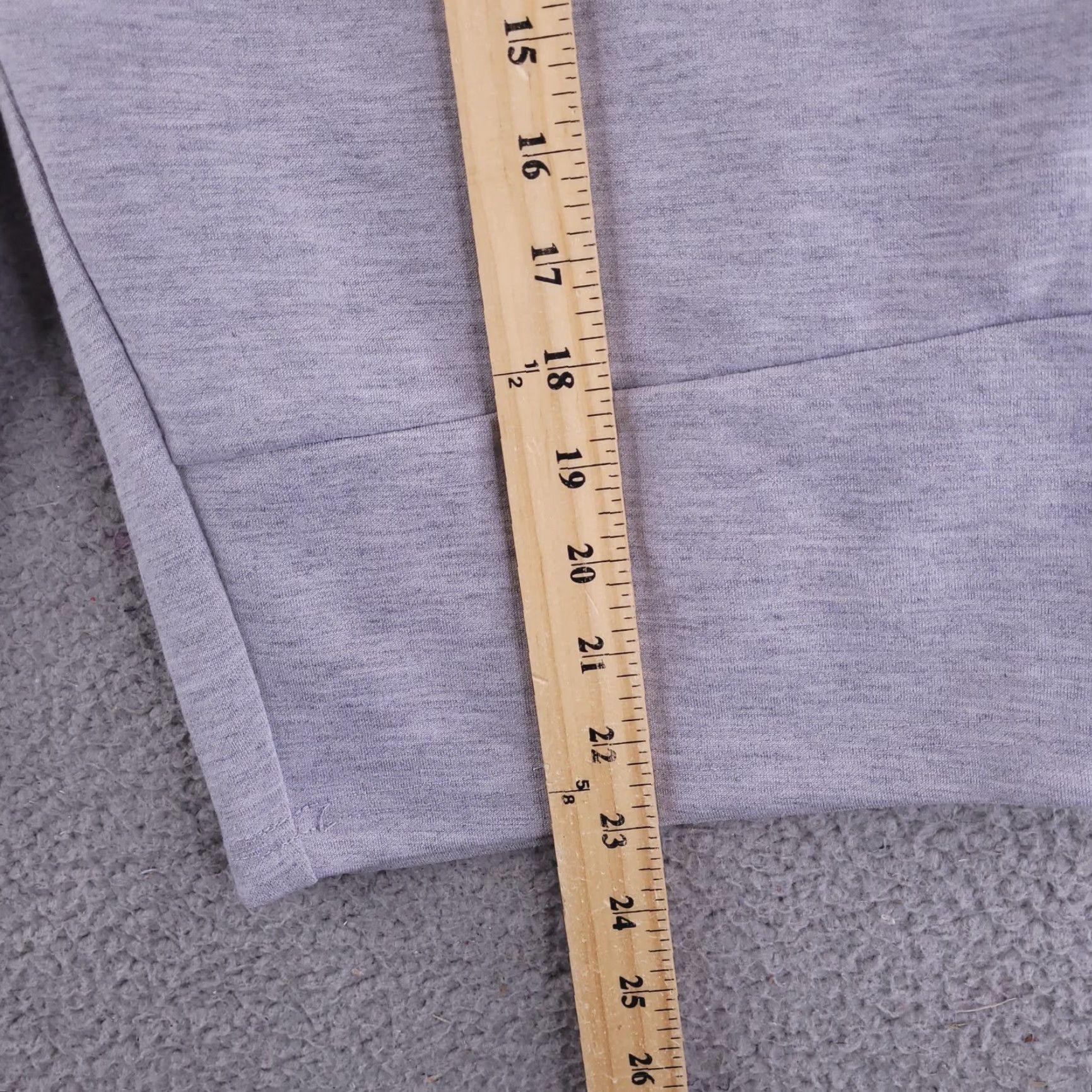 Southpole Southpole Sweat Shorts Mens XL Gray Solid Sweatpants Casual Gym Size US 36 / EU 52 - 6 Thumbnail