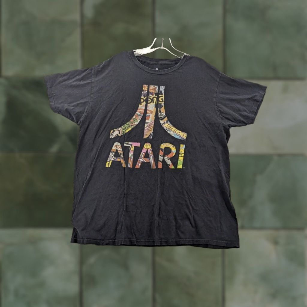 Ripple Junction Atari Mens Extra Large Black Ripple Junction Gaming Shirt Size US XL / EU 56 / 4 - 1 Thumbnail