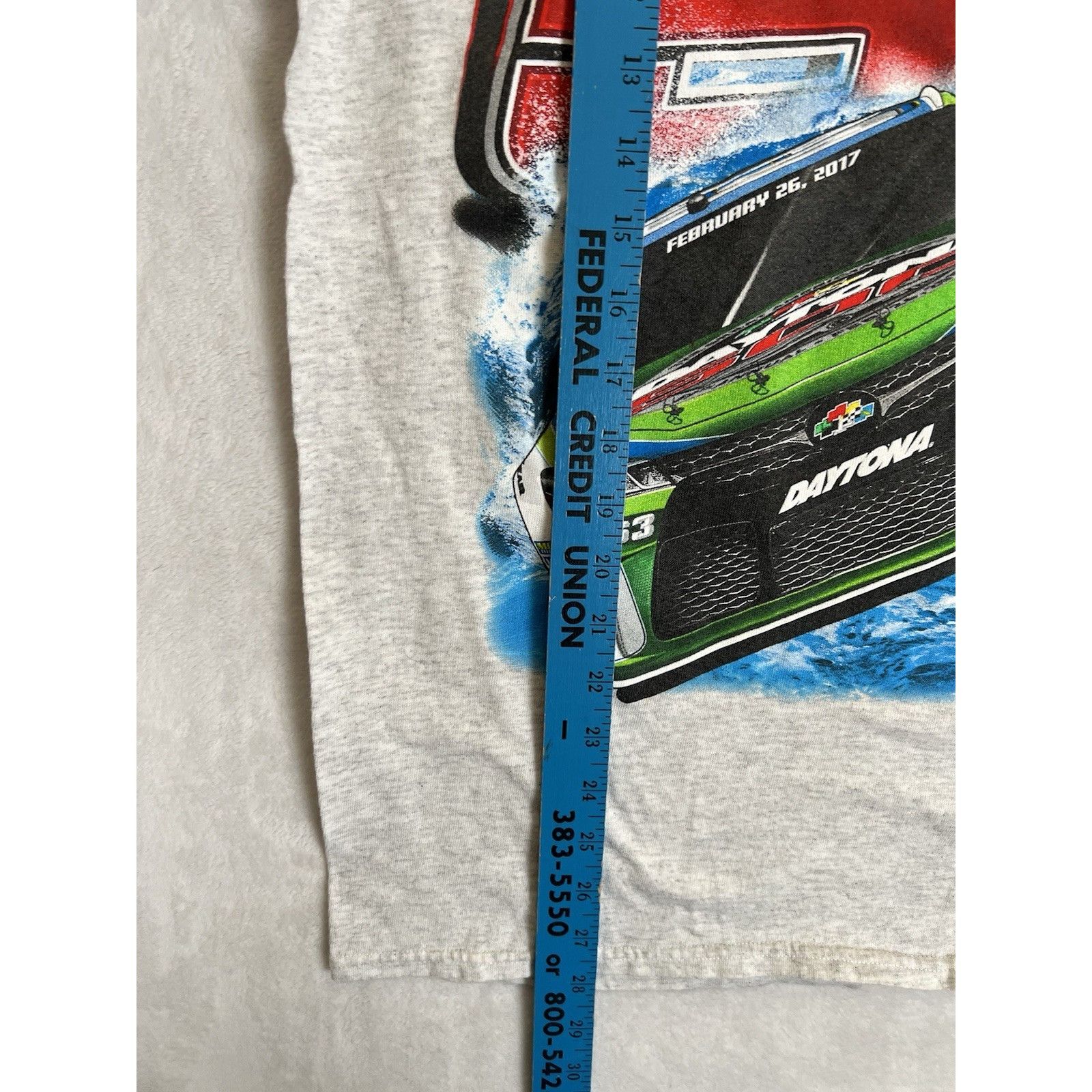 NASCAR NASCAR Daytona 500 T-Shirt Size Medium 2017 Double Sided Size US M / EU 48-50 / 2 - 5 Thumbnail