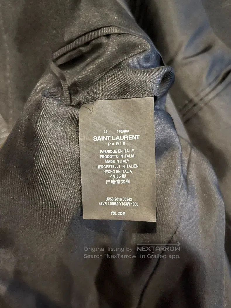 Hedi Slimane Saint Laurent Wool Military. Size US S / EU 44-46 / 1 - 2 Thumbnail