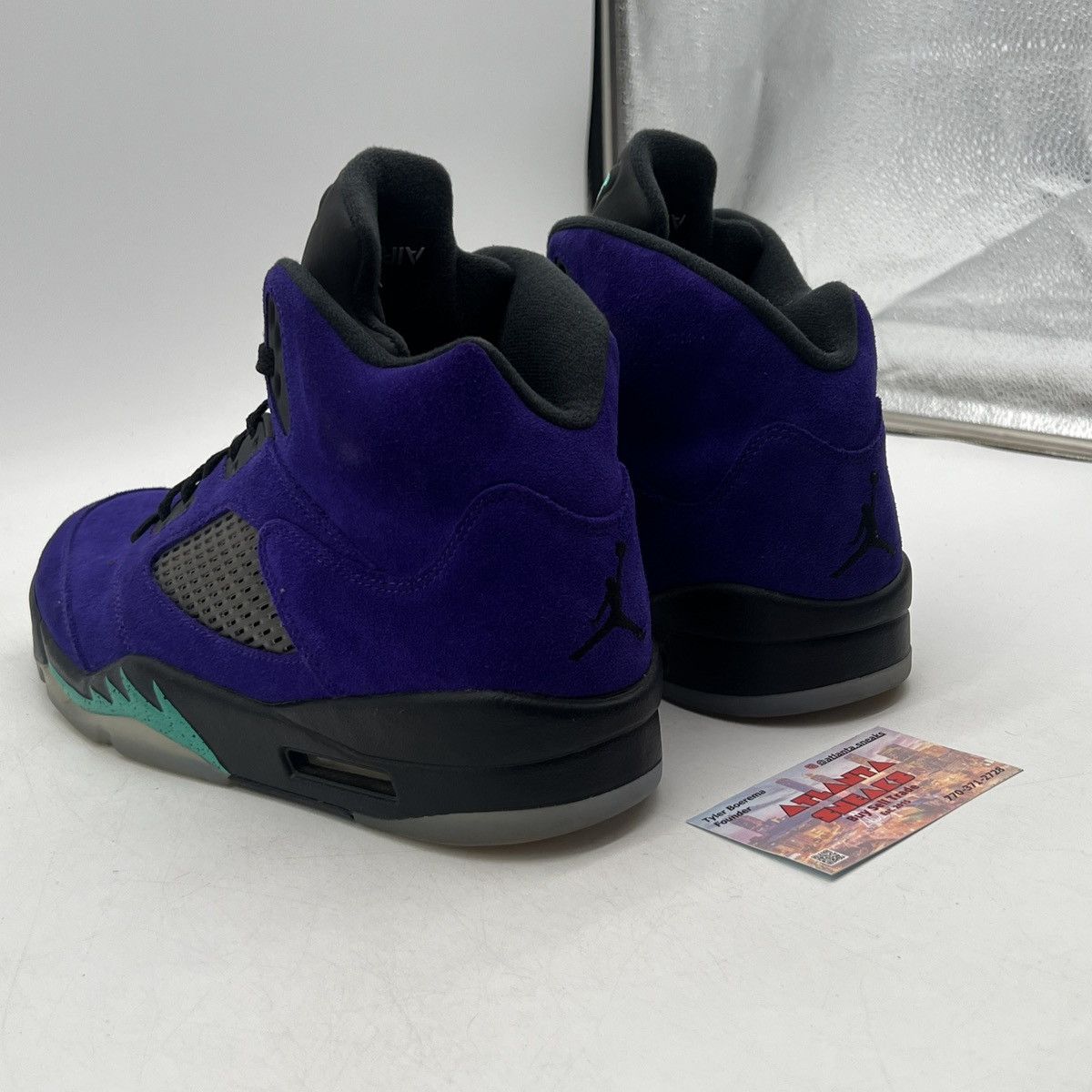 Jordan Brand Air Jordan 5 alternate grape Size US 9.5 / EU 42-43 - 4 Thumbnail