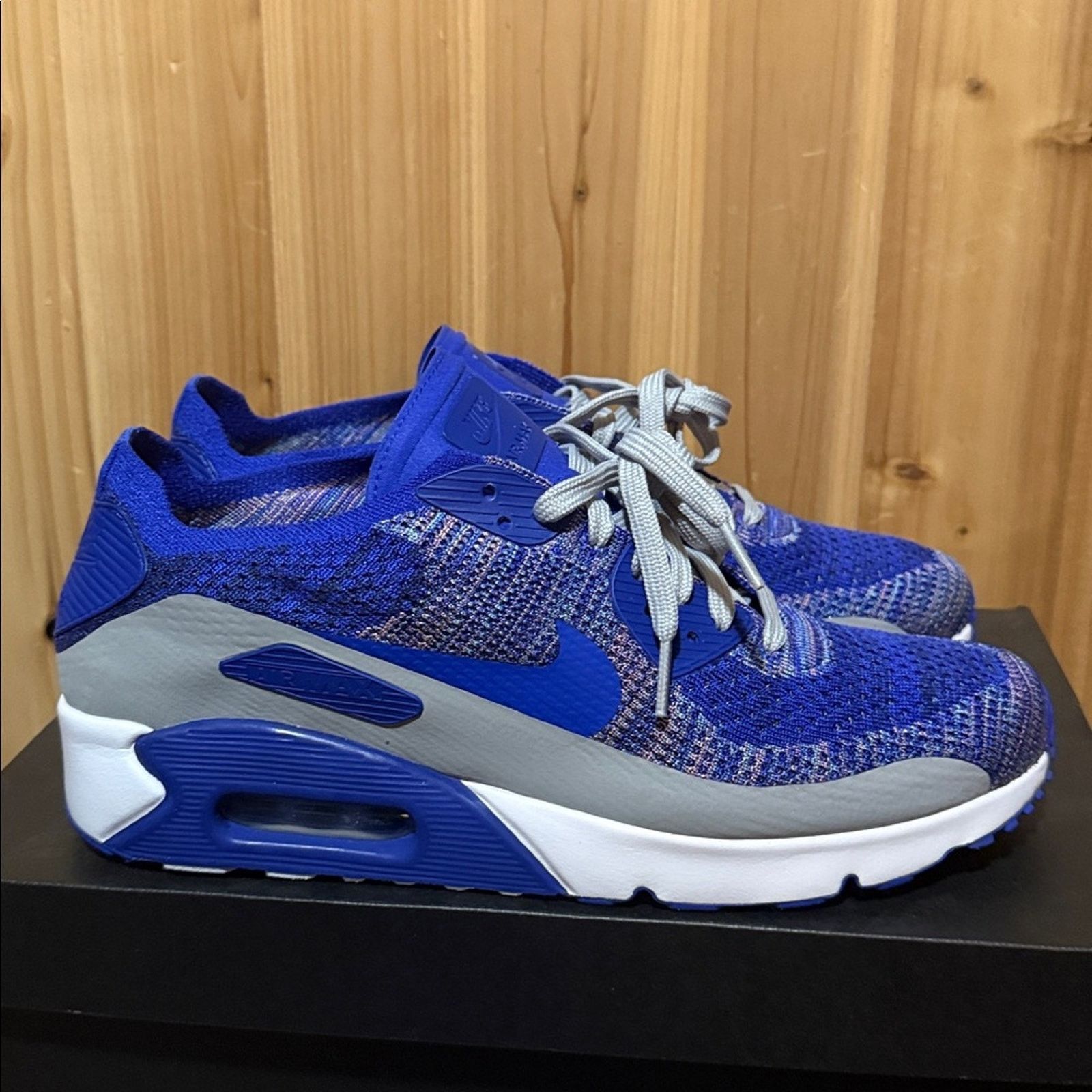 Nike 2017 Nike ID Air Max 90 Flyknit Size US 11 / EU 44 - 1 Thumbnail