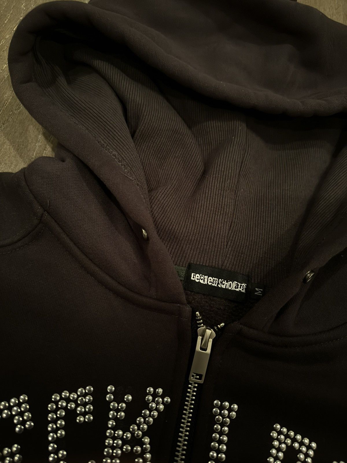 Reckless Scholars Reckless Scholars Onyx Scholars Zip Hoodie Size US M / EU 48-50 / 2 - 2 Thumbnail
