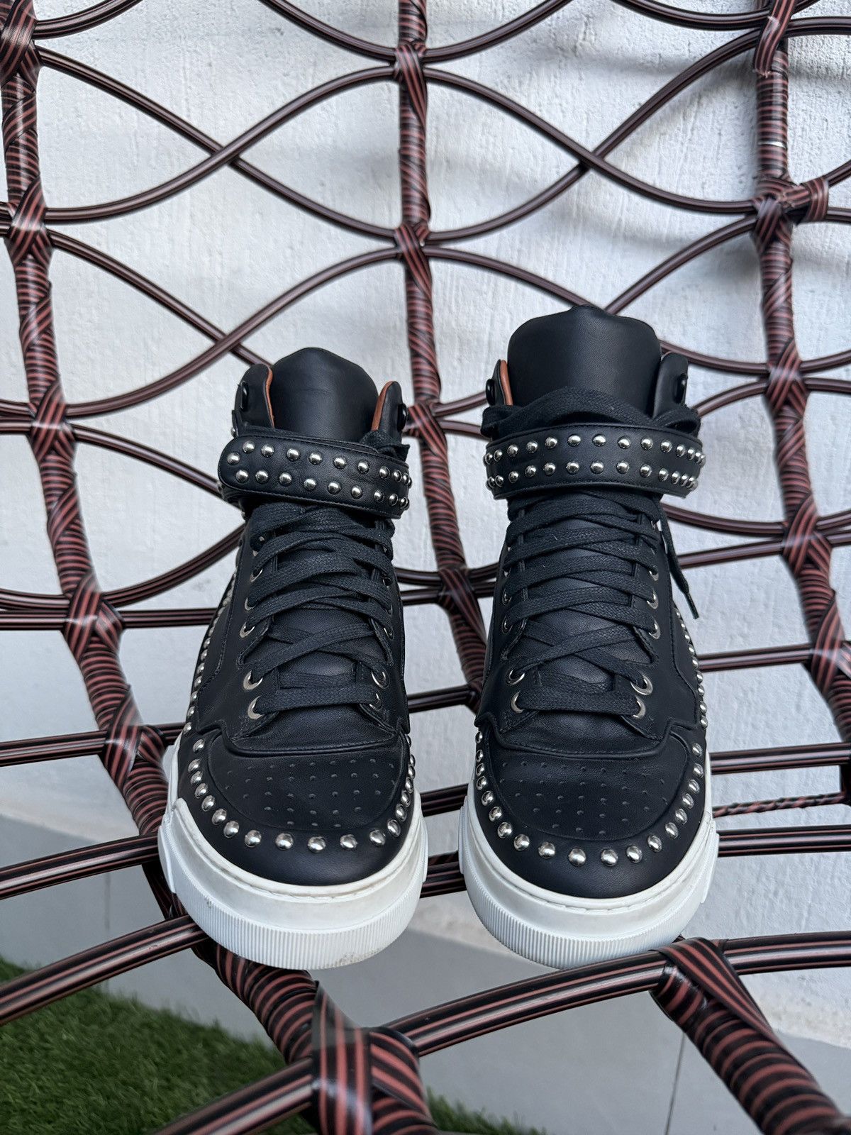 Givenchy 🎸studded tyson by Riccardo tisci Size US 5 / EU 37 - 4 Thumbnail