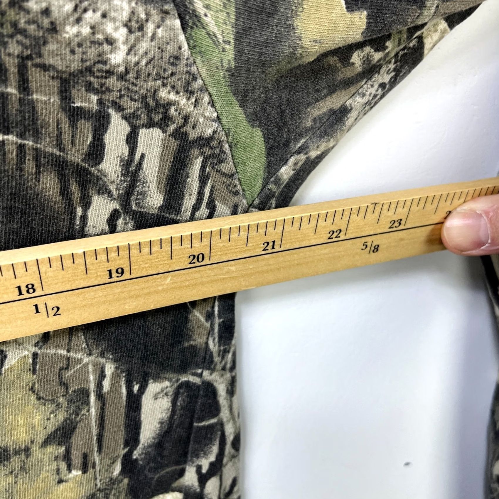 Vintage VINTAGE Mossy Oak Tree Camo Long Sleeve Shirt M Mens Green 90s Nature Logo Camouflage Cotton Knit Cotton Shirt Regular Size Size US M / EU 48-50 / 2 - 4 Thumbnail