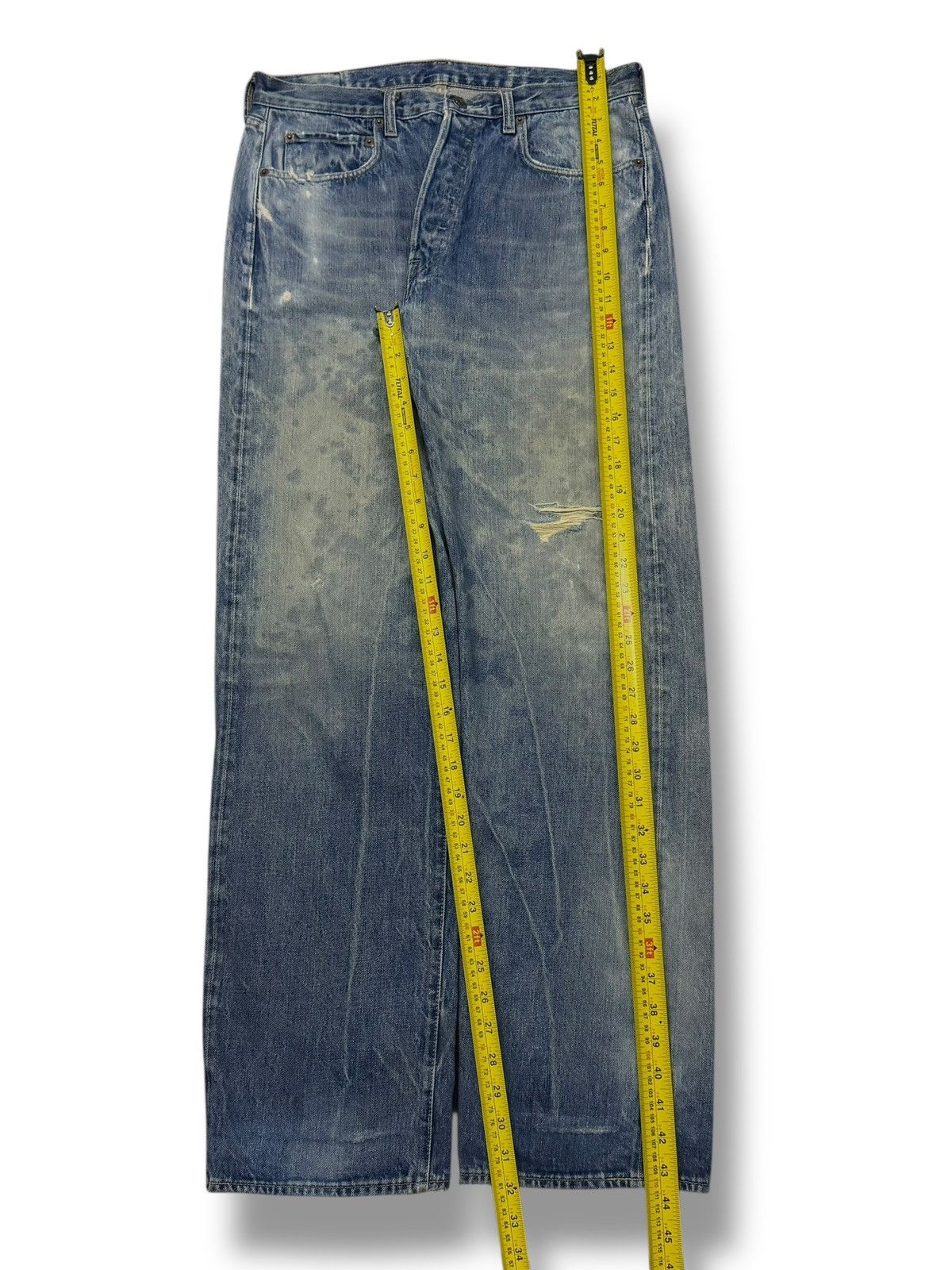 Levi's Vintage Clothing Vintage Levi’s LVC 66501-0116 | Big E Selvedge Denim Jeans Size US 32 / EU 48 - 18 Thumbnail