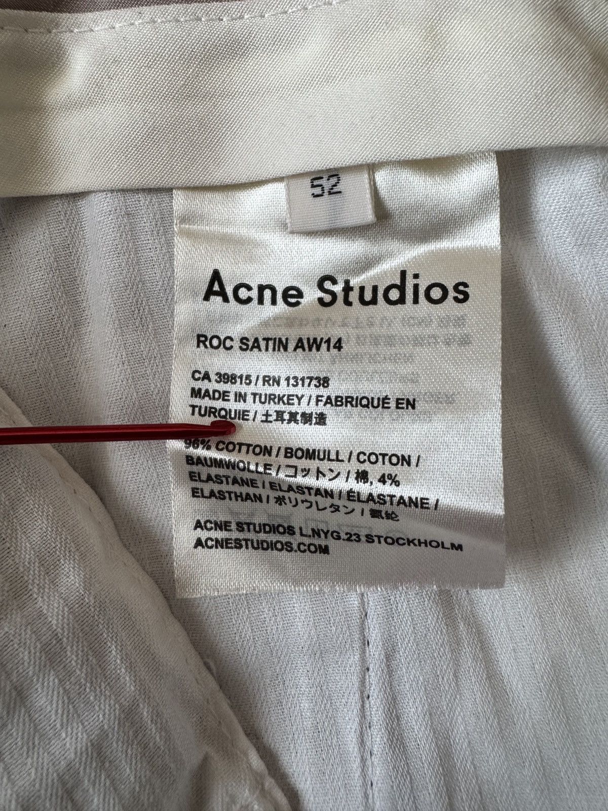 Acne Studios 🔥🔥 Acne Studios Roc Satin Pants Size US 34 / EU 50 - 5 Thumbnail