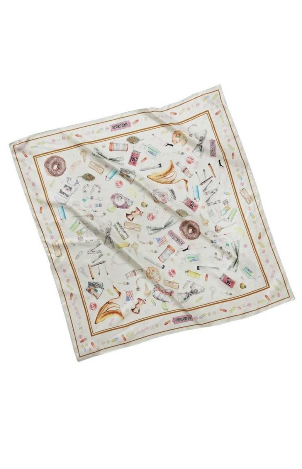 Supreme Supreme Trash Silk Scarf Size ONE SIZE - 2 Thumbnail