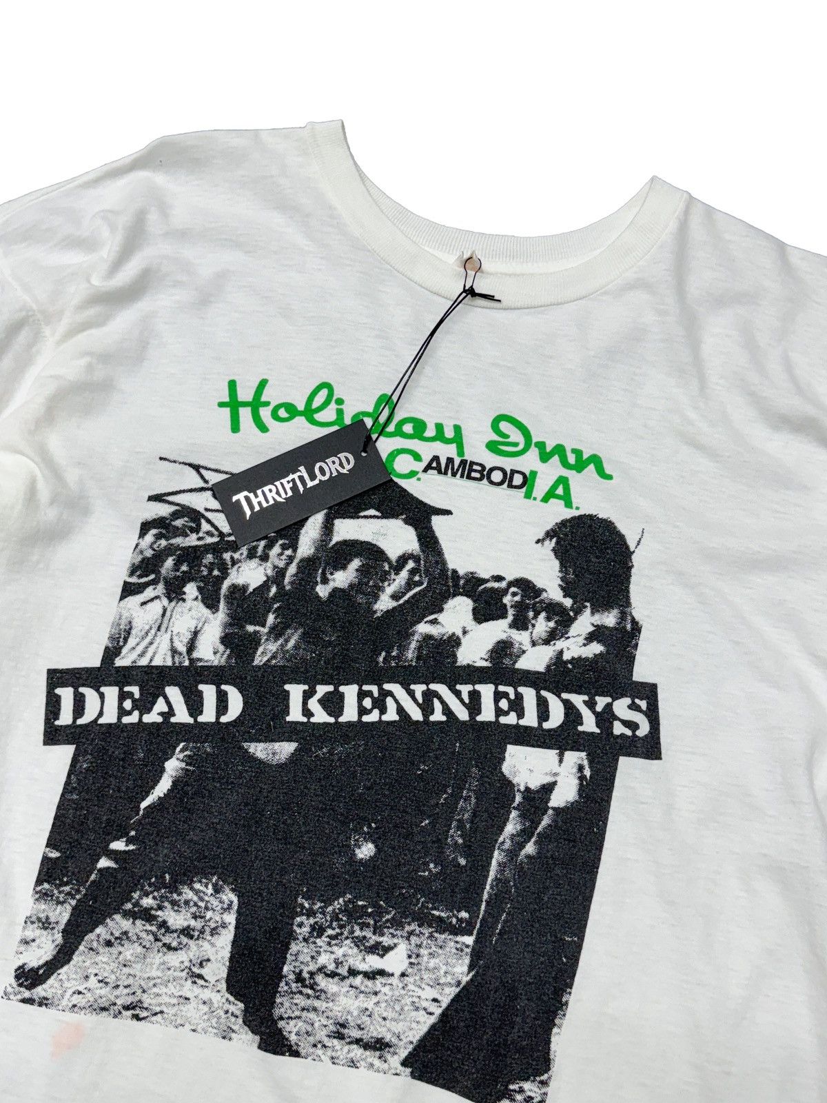希少 vintage 80s Dead Kennedys 卍 バンドtee Dead Kennedys Original DK Vintage Worn Used Punk Hardcore T