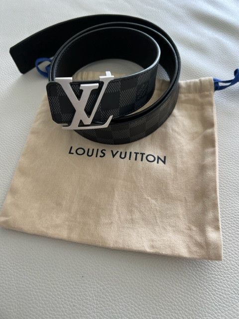 Louis Vuitton LOUIS VUITTON LV Initiales Belt Damier Leather - M0107 90