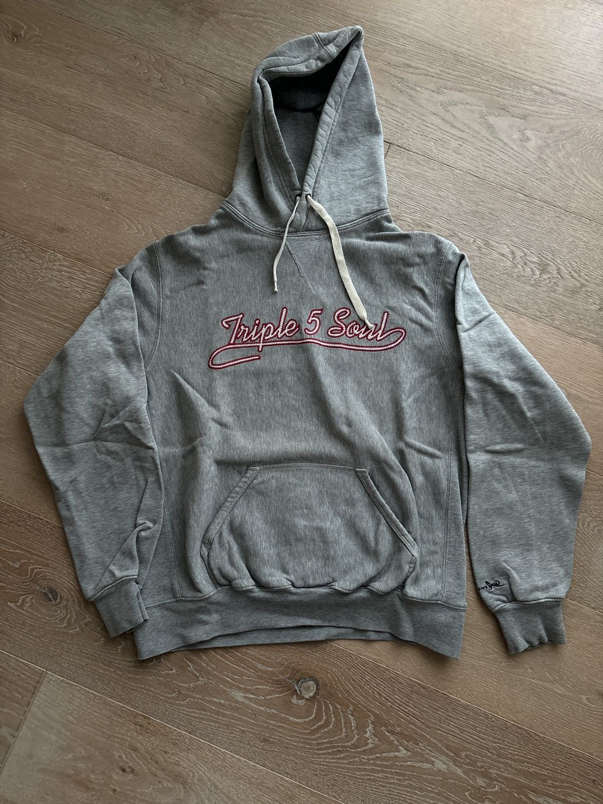 image of Triple 5 Soul Hoodie / Size Small in Grey, Men's