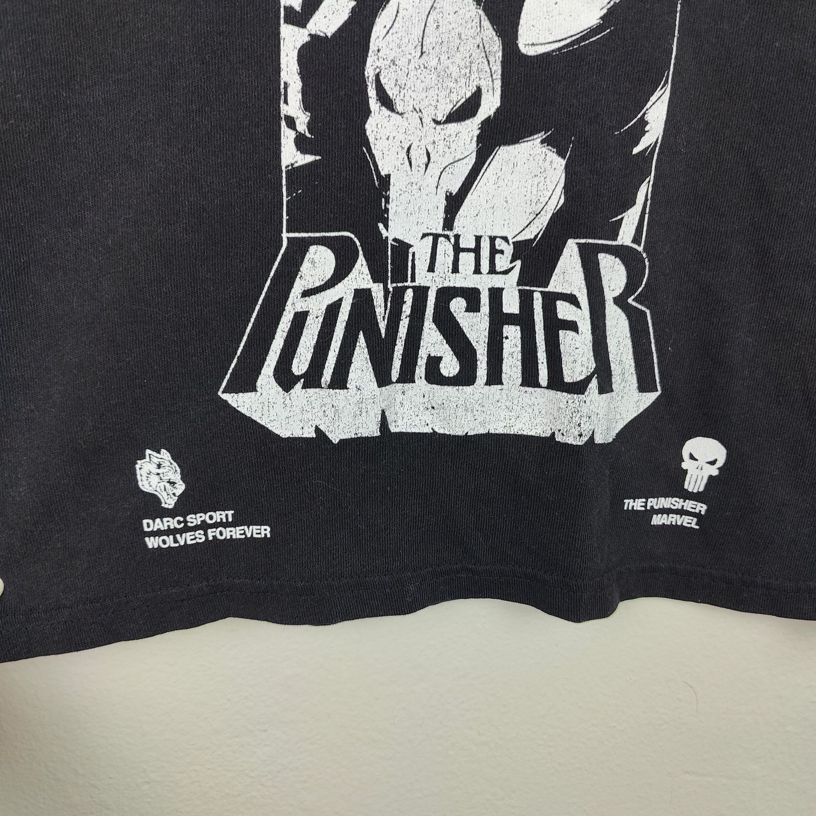 Darc Sport Darc Sport The Punisher Graphic T-Shirt Womens Small Black Size S / US 4 / IT 40 - 2 Thumbnail