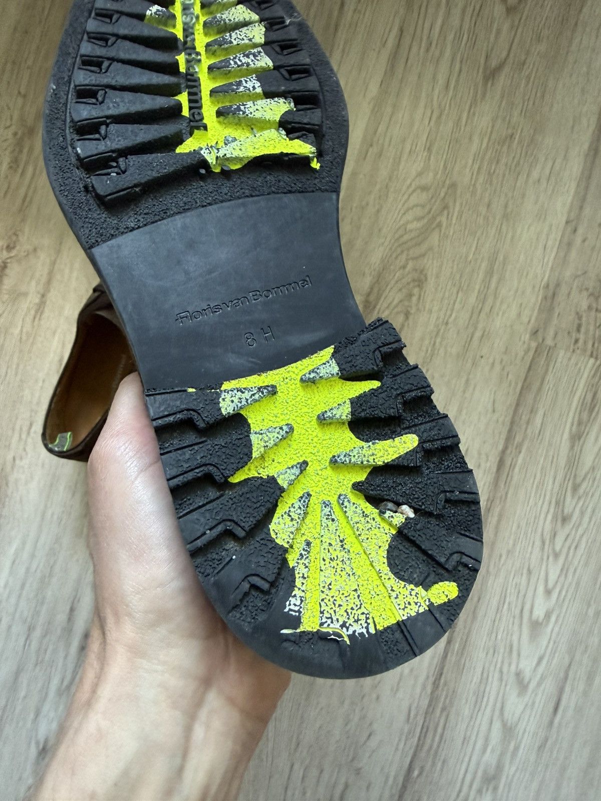 Floris van Bommel Floris van Bommel Suede Derby Shoes Neon Lug Sole 42 Size US 9 / EU 42 - 16 Thumbnail