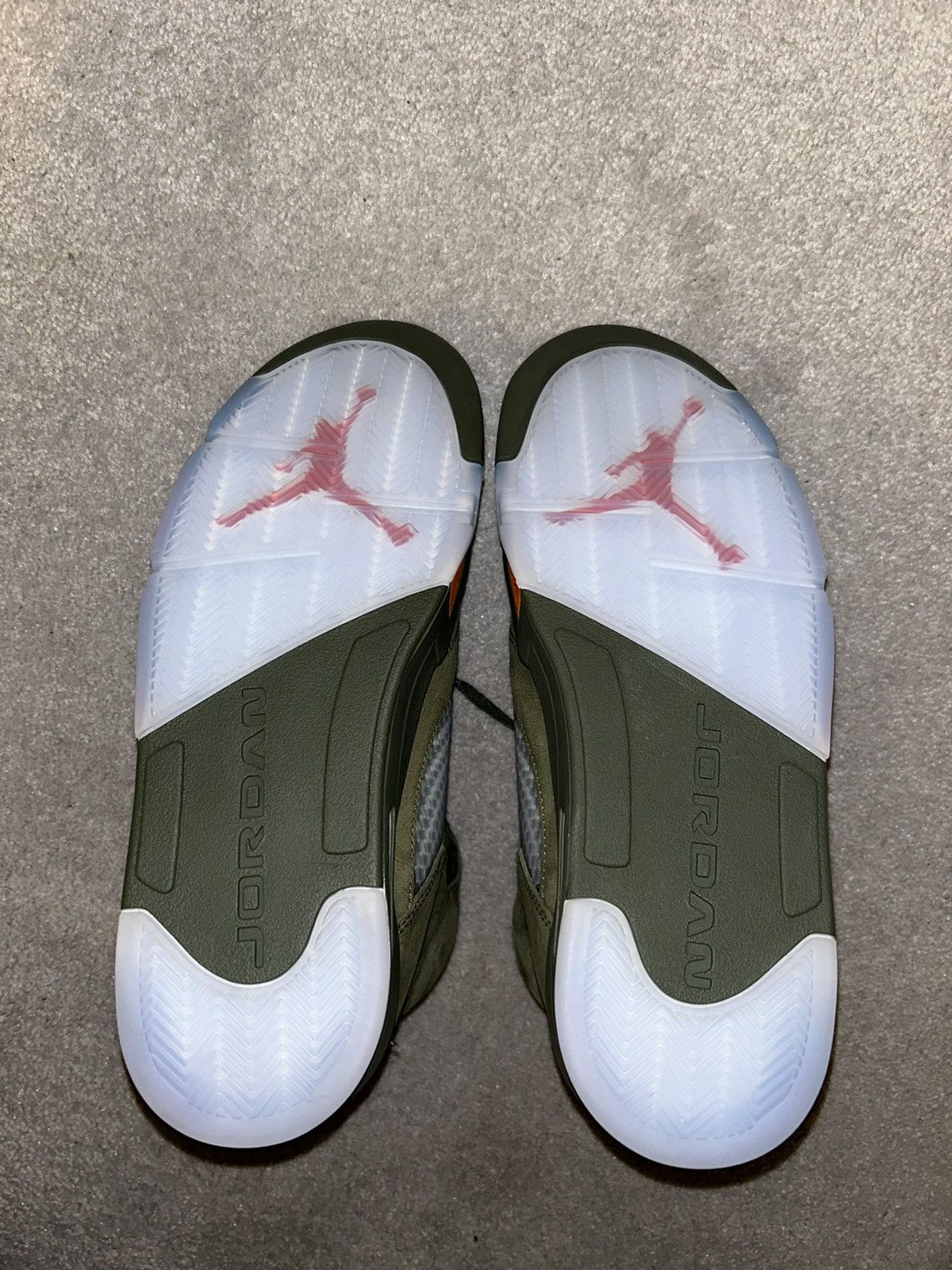 Jordan Brand Jordan 5 retro army olive Size US 10.5 / EU 43-44 - 5 Thumbnail