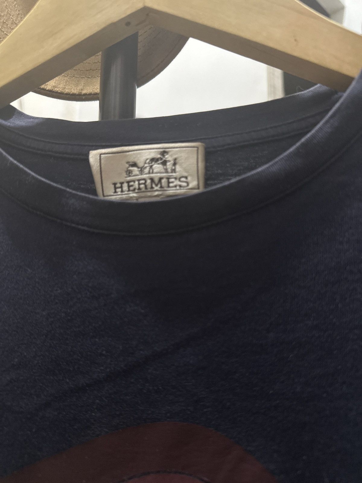 Hermes Hermes Abstract Print Size US L / EU 52-54 / 3 - 1 Thumbnail
