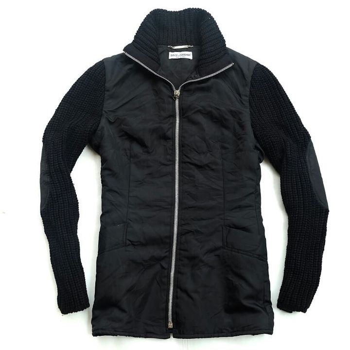 Dolce & Gabbana × Vintage Dolce and gabbana knitted long coat jacket Made In Italy Size M / US 6-8 / IT 42-44 - 1 Thumbnail