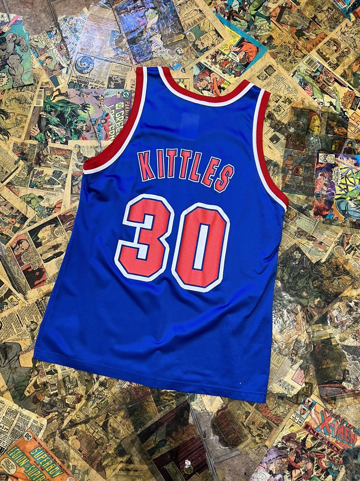 Champion × Vintage Vintage Champion New Jersey Nets Kerry Kittles jersey Size US S / EU 44-46 / 1 - 2 Thumbnail