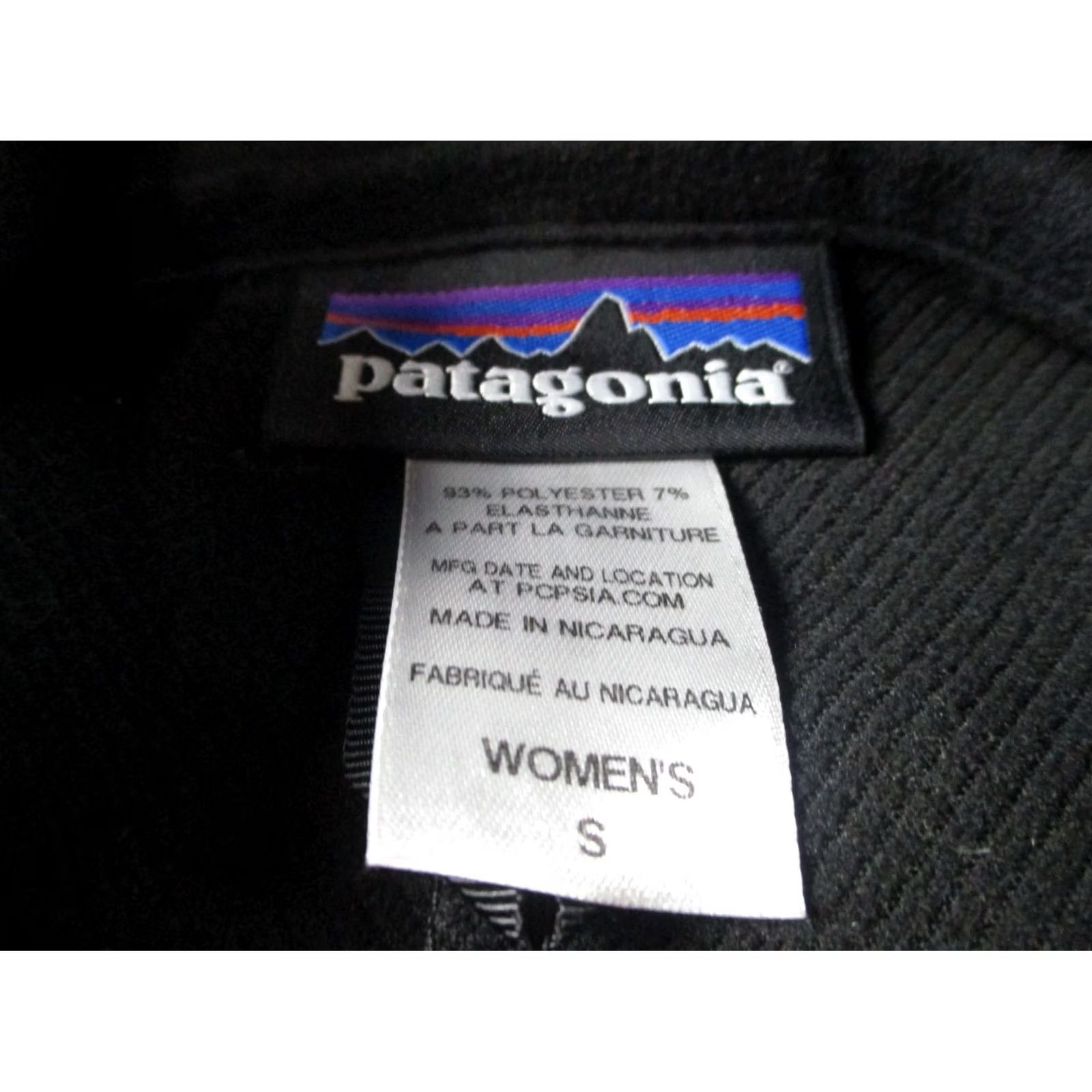 Patagonia Patagonia Jacket Womens S Black Softshell Camping Outdoors Hiking Windbreaker Full Zip Logo Size S / US 4 / IT 40 - 6 Thumbnail