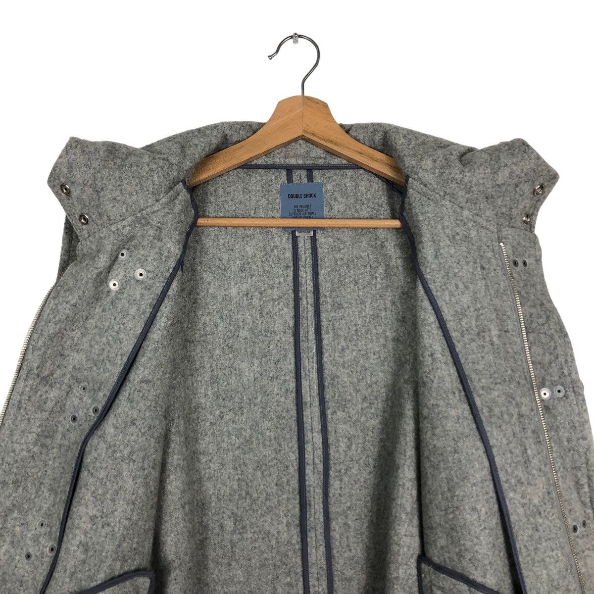 Hysteric Glamour 🔥90’s Vintage Wool Jacket Punk Double Focus Japan Size US M / EU 48-50 / 2 - 11 Thumbnail