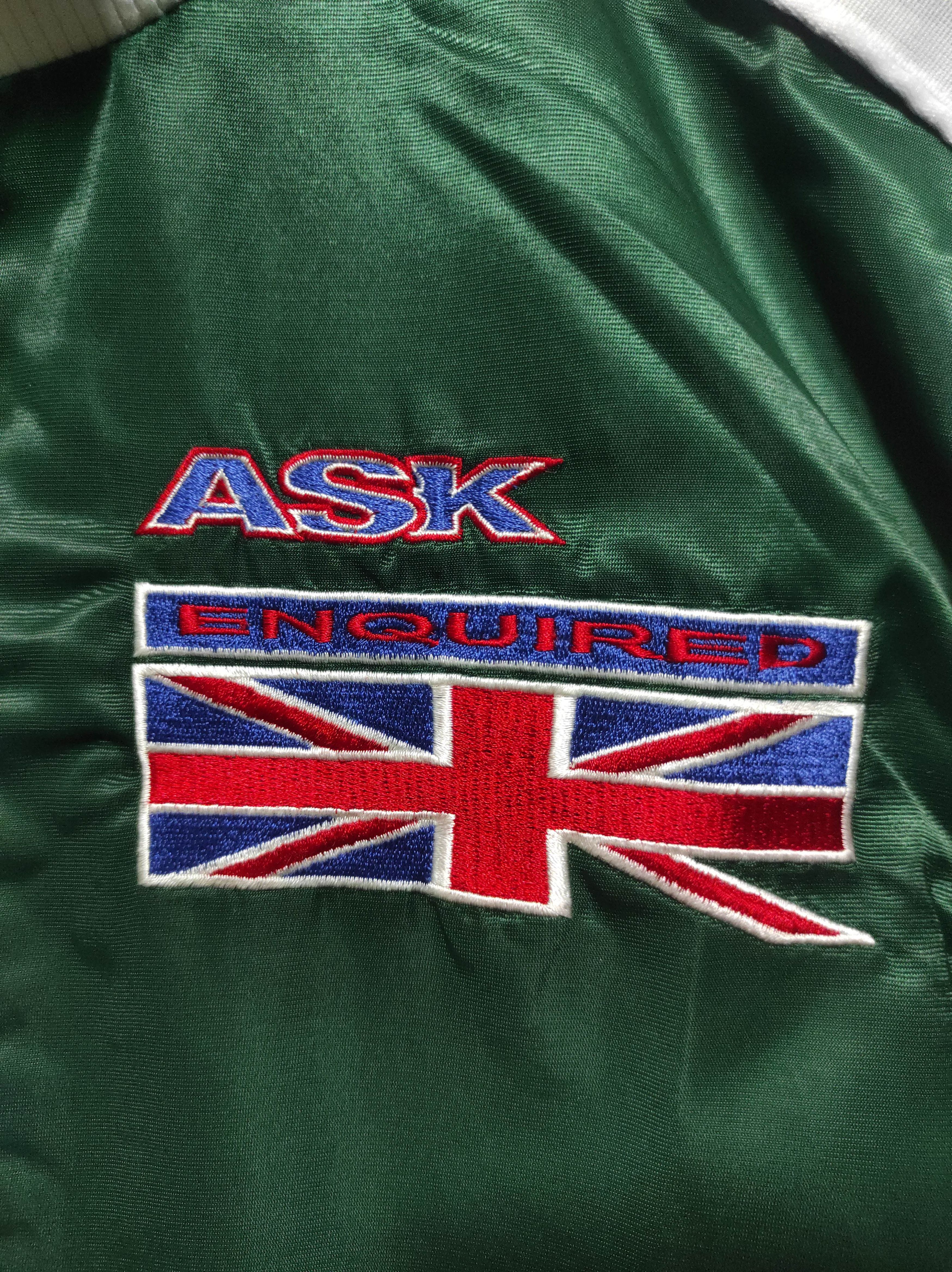 Hysteric Glamour Ask Enquired Varsity Jacket London Flag Size US L / EU 52-54 / 3 - 4 Thumbnail