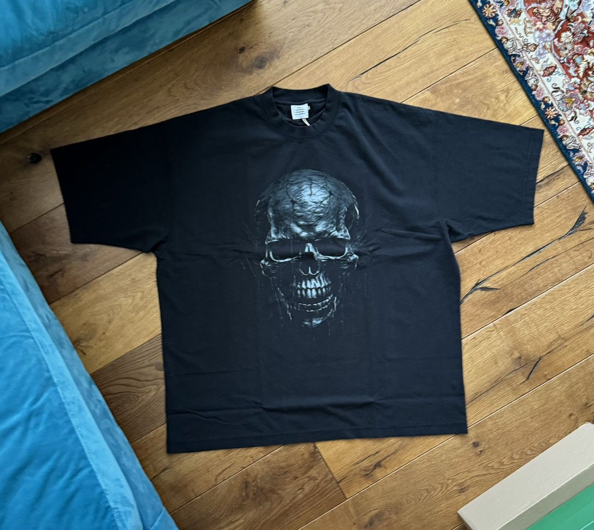 Vetements SCULL PRINT OVERSIZED T-SHIRT Size US XXL / EU 58 / 5 - 3 Thumbnail
