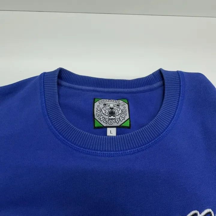 Kenzo Kenzo Blue Tiger Graphic Sweatshirt -2507 Size US L / EU 52-54 / 3 - 2 Thumbnail