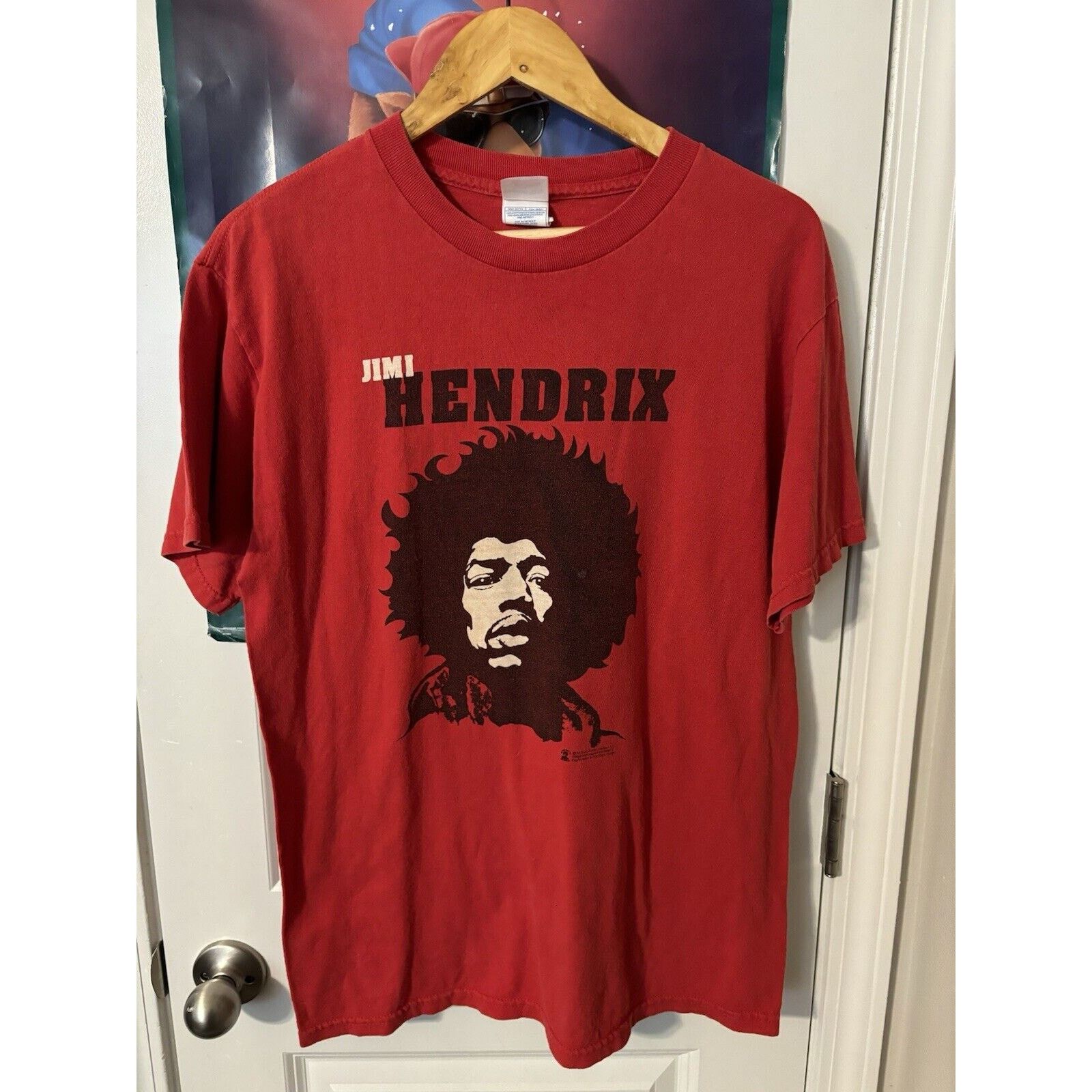Other Vintage Red Jimi Hendrix y2k T-shirt size Medium Band Shirt Size US M / EU 48-50 / 2 - 1 Thumbnail