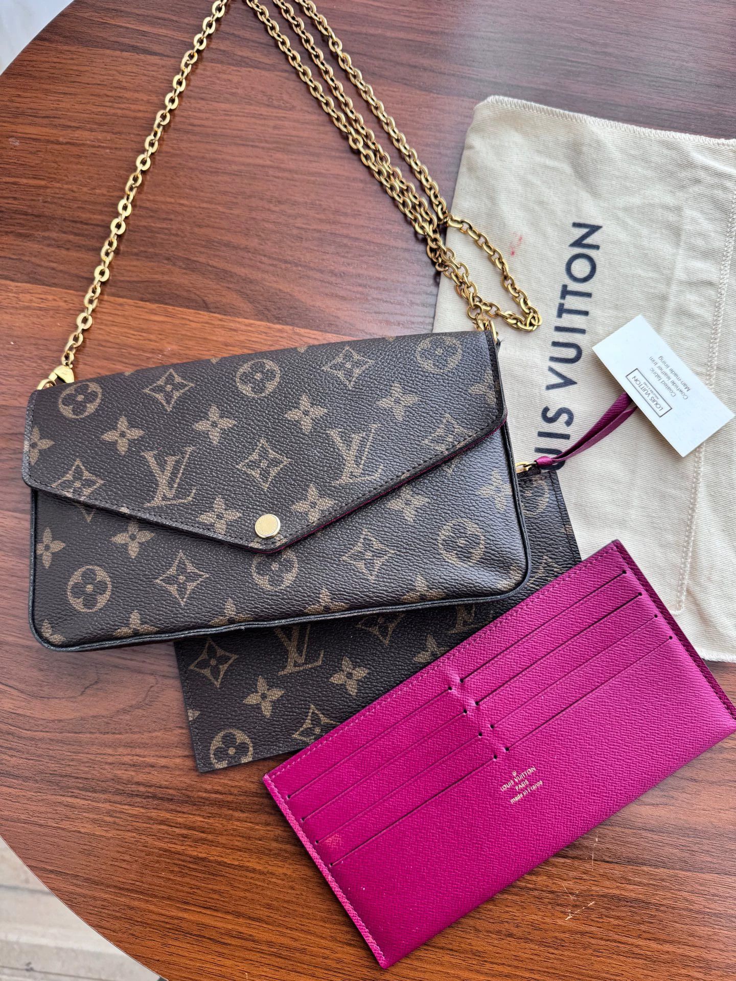 Louis Vuitton LV Pochette Felicie 3-in-1 Monogram Crossbody Bag Size ONE SIZE - 2 Thumbnail