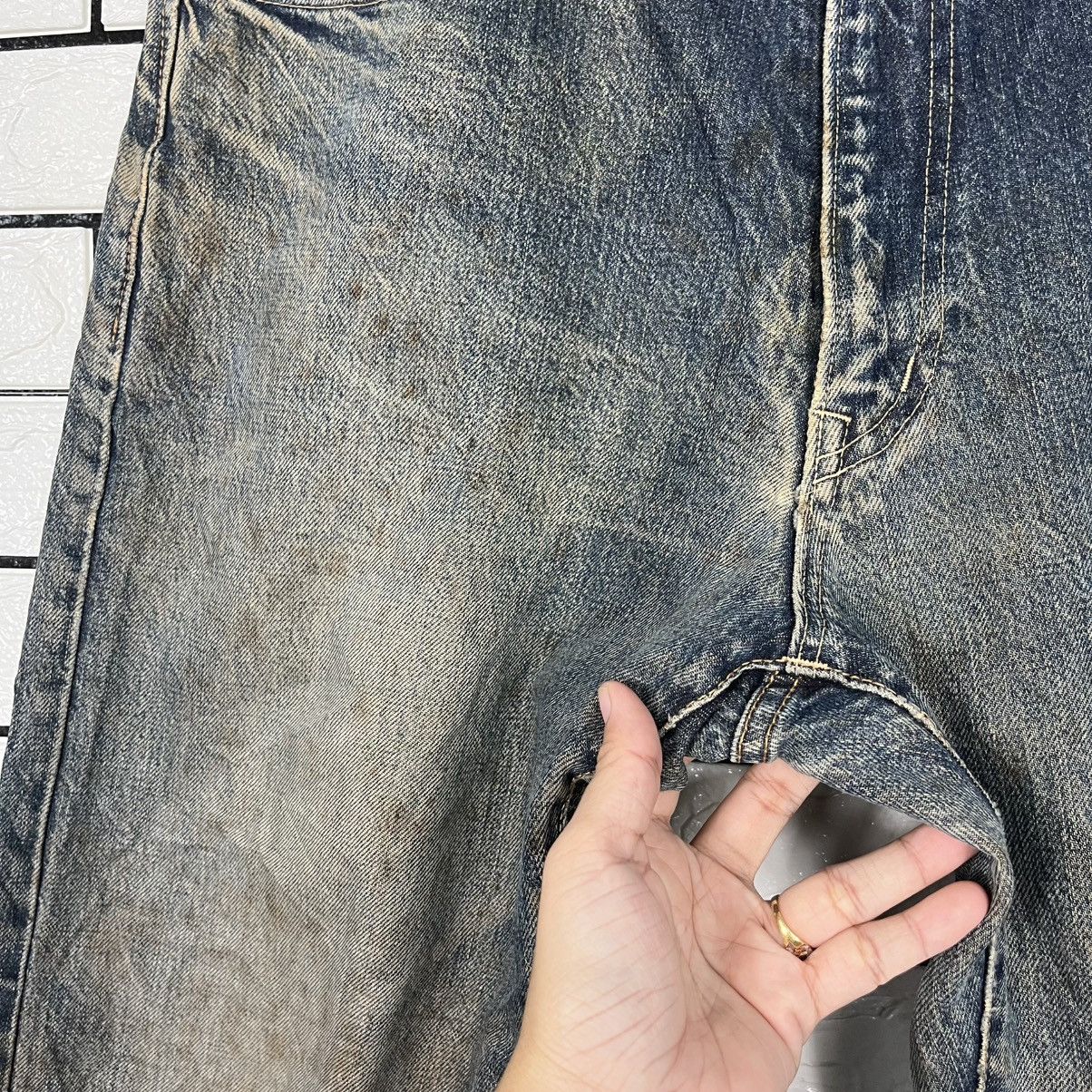 Japanese Brand Vintage Jump Juveneile Clip Distressed Short Denim Size US 32 / EU 48 - 12 Thumbnail