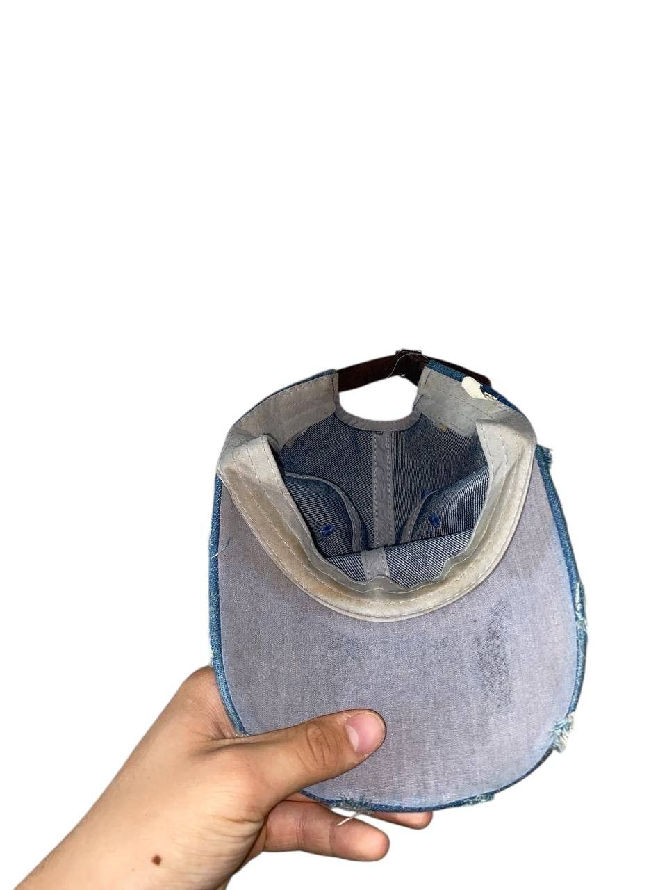 Hysteric Glamour VTG Rhinestone BB.Simon style Y2K Distressed Cap Hat Size ONE SIZE - 5 Thumbnail